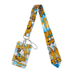 Cute Anime Lanyards For Key Neck Strap Lanyards ID Badge Holder Keychain Key Holder Hang Rope Keyrings Accessories Gifts