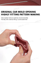 SEAMETAL Car Seatbelt Guard Seat Belt Holder EVA Buckle Protective Cover Upright Device Card Slot Bracket Car Accessories