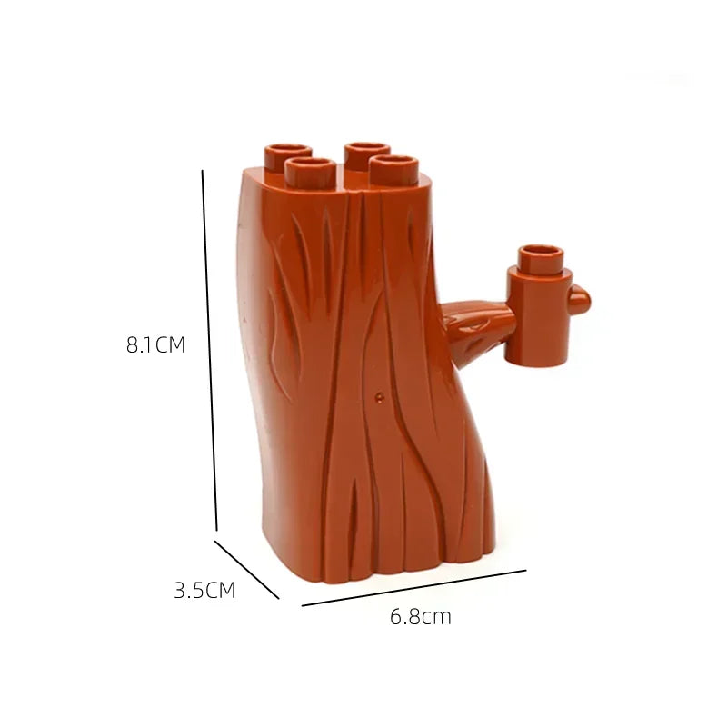 Forest Building Blocks Plant & Tree Accessories for Kids