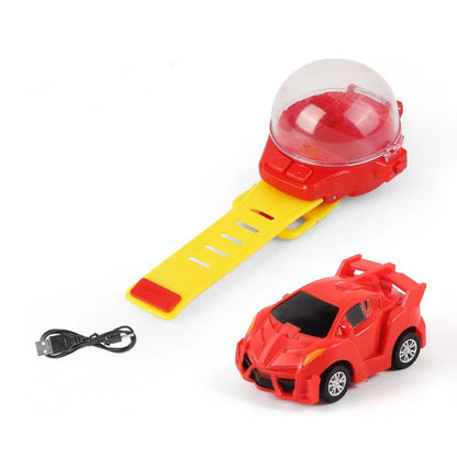 Mini Remote Control Car Watch Toy – 2.4GHz USB Charging RC Car