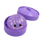 Halloween Dumpling Stress Toy Glitter Halloween Dumpling Pressure Dumpling Squishie Stress Relief Fidget Toy for Adults Gift