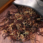 1000 Pcs/Bag Small Clear Rubber Band Black Holder Hair Ties Gum White Colorful Elastic Hair Band For Kid Girls Women Accessories