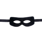 Halloween Masquerade Half Mask Bandit Ninja Lone Ranger Costume Black Eye Mask Exquisite Halloween Cosplay Costume Party Prop