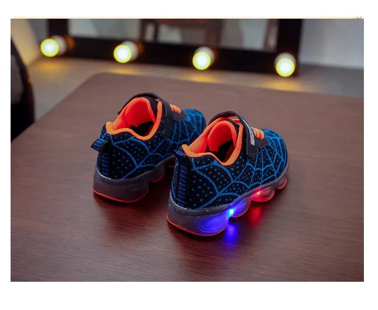 Kids Cartoon Sneakers Breathable Casual Sport Shoes for Children