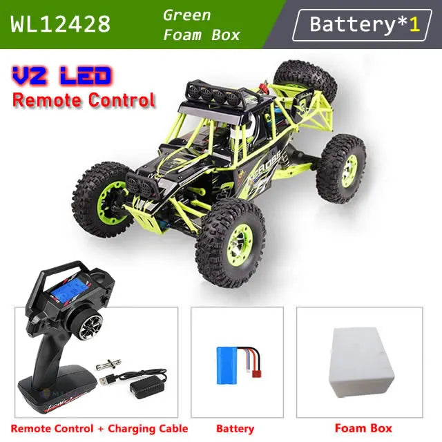WLtoys 12428 4WD High Speed Off-Road RC Racing Truck