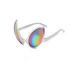 New Alien Glasses Funny Holiday Party Sunglasses Halloween Adults Kid Party Supplies Rainbow Lenses ET Sun Glasses Shades
