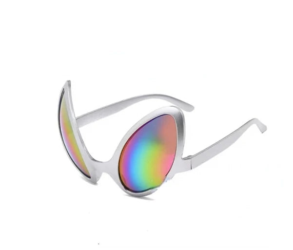 New Alien Glasses Funny Holiday Party Sunglasses Halloween Adults Kid Party Supplies Rainbow Lenses ET Sun Glasses Shades