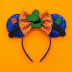 Mickey Mouse Ears Headbands for Baby Girls Daisy Duck Hairbands Donald Duck Headwear Adults Women Bows Hair Accessories
