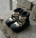 2025 New Winter Children Snow Boots For Boys Waterproof Warm Fur Rubber Sole Non-slip Fashion Girls Boots EU 26-37
