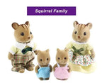 Forest Animal 1/12 Dollhouse Furniture Bedroom Kitchen Bathroom Set Miniature Simulation Dolls Accessories DIY Toys Girls