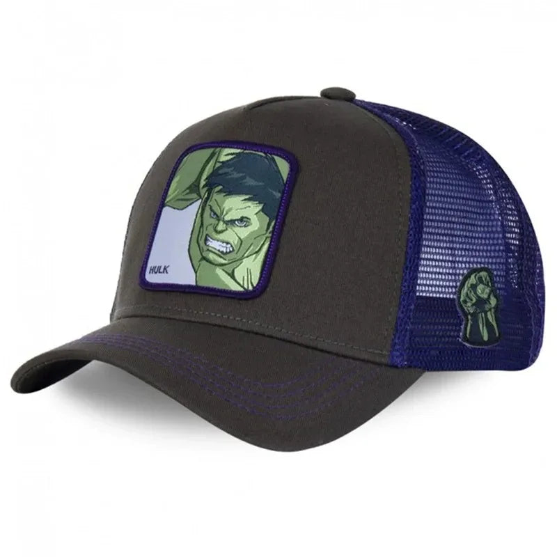 19styles Disney Marvel Baseball Cap Anime Figure Kids High Quality Hat Boy Girl Adjustable Travel Caps Birthday Party Gifts