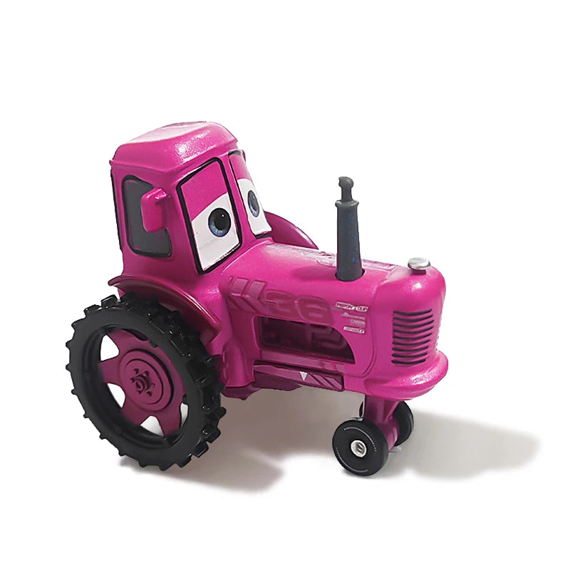 Original Pixar Cars 3 Anime Figure School Bus Cartoon Model Cars 1:55 Metal Die Casting Alloy Cars Child Toys Birthday Gifts