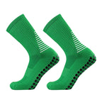 2023 New Silicone Anti slip Football Socks for Men and Women Gripping Outdoor Sports Running Soccer Socks