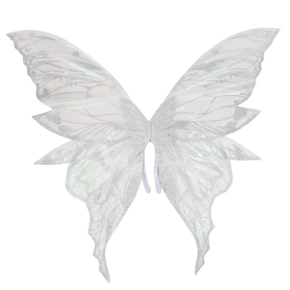 Magical Adults Fairy Wings Girls Sparkling Angel Wings  Costume Wings for Halloween Costume Dress up Party Favor Christmas Gift
