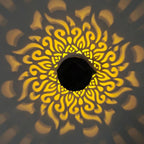LED Solar Light IP65 Waterproof and Warm Wall Light Suitable for Garden Lawn Camping Steps Greenway Courtyard Night Light