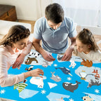 Farm Animals Felt Story Busy Board 4-in-1 Learning Activity Set