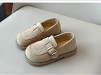 Girls Flats Spring Fall Shallow Lazy Loafers Shoes for Kids Girl Comfortable Soft Suede Sneaker Casual School Shoes Child I02111