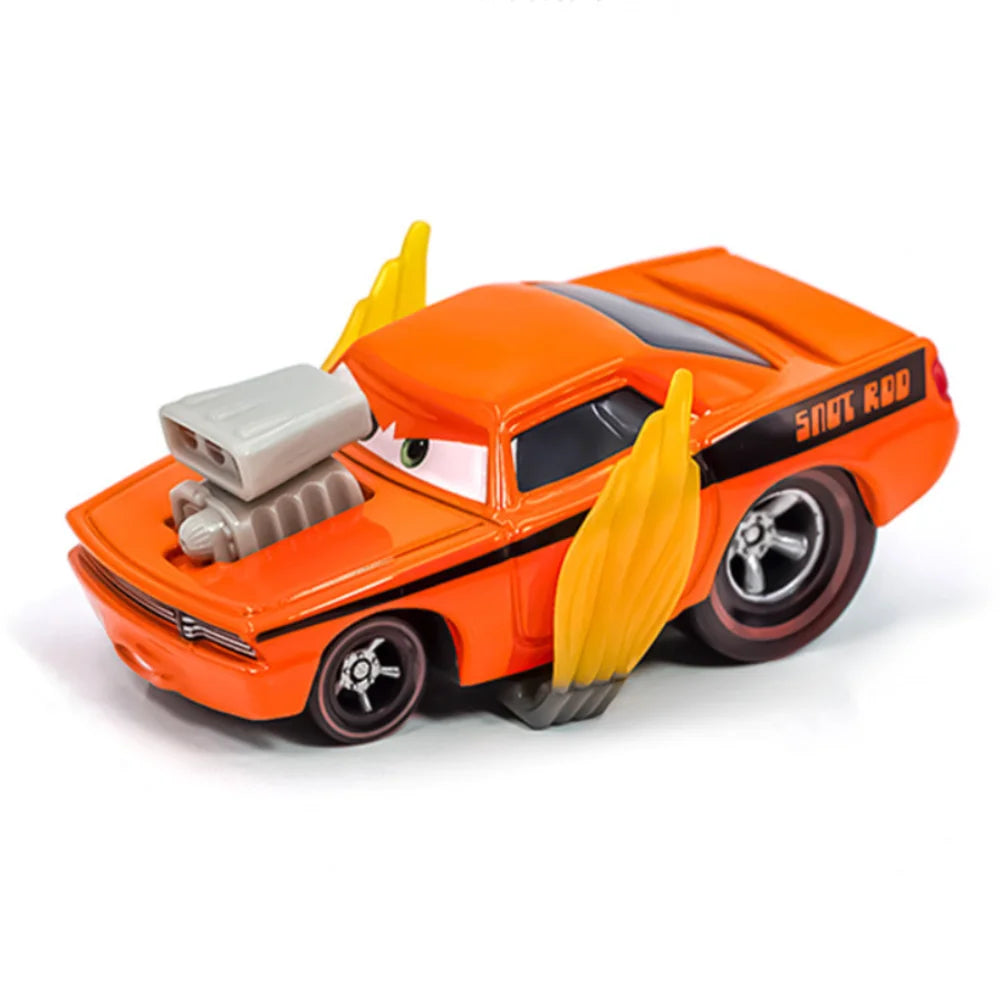 #NEW Children Car Pixar Cars 2 3 Lightning McQueen Fillmore Frank 1：55 Metal Model Racing Car Toy Children's Birthday Gift