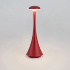 GGbingo Mushroom Table Lamp Rechargeable Wireless Touch Lamp Creative Desk Lamp USB-C Desk Lamp Bedroom Atmosphere Light