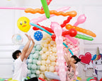 50/100 PcsNo gas pump provided Cartoon Balloons Decoration Helium Inflatable Balloons Animal Duck Rabbit Balloon