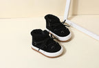 GT-CECD New Autumn/Winter Baby Boots Warm Plush Rubber Sole Toddler Kids Sneakers  Infant Shoes Fashion Little Boys Girls Boots