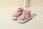 GT-CECD New Autumn/Winter Baby Boots Warm Plush Rubber Sole Toddler Kids Sneakers  Infant Shoes Fashion Little Boys Girls Boots