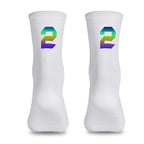 WEST BIKING Professional Cycling Breathable Socks Bicycle Racing Compression Socks Men Soccer Basketball Sports Reflective Socks