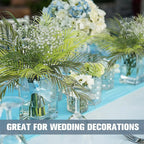 Artificial Tropical Plants 20.47 in Fake Palm Plant Branch Green Leaves for Home Garden Office Jungle Carnival Decoration