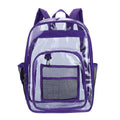 Transparent Shoulder Bag Large Capacity Waterproof Backpack Unisex Travel