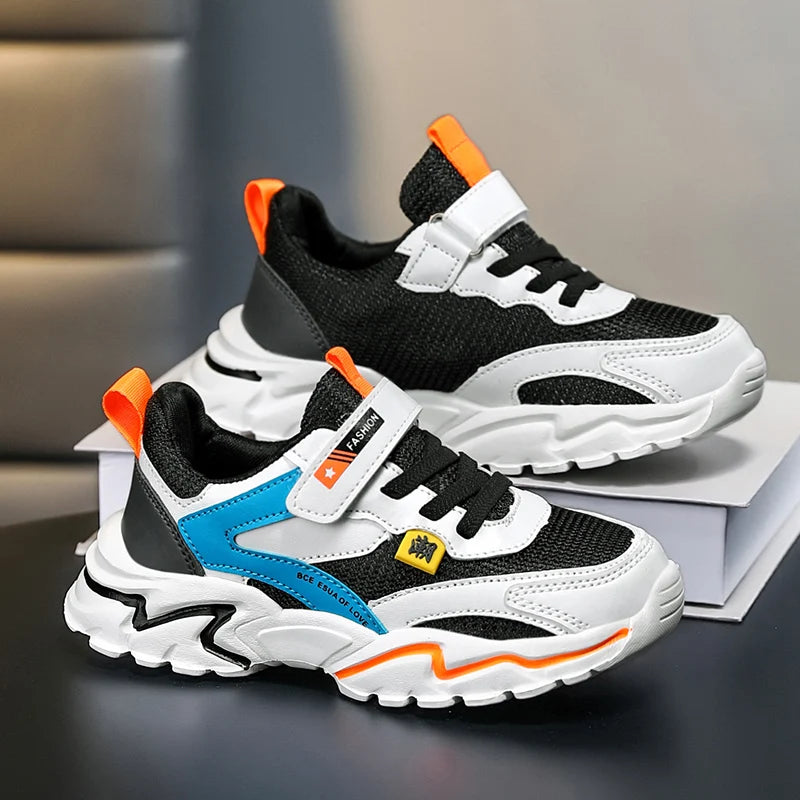 Boys Summer Mesh Sneakers Breathable Running Sports Shoes Kids