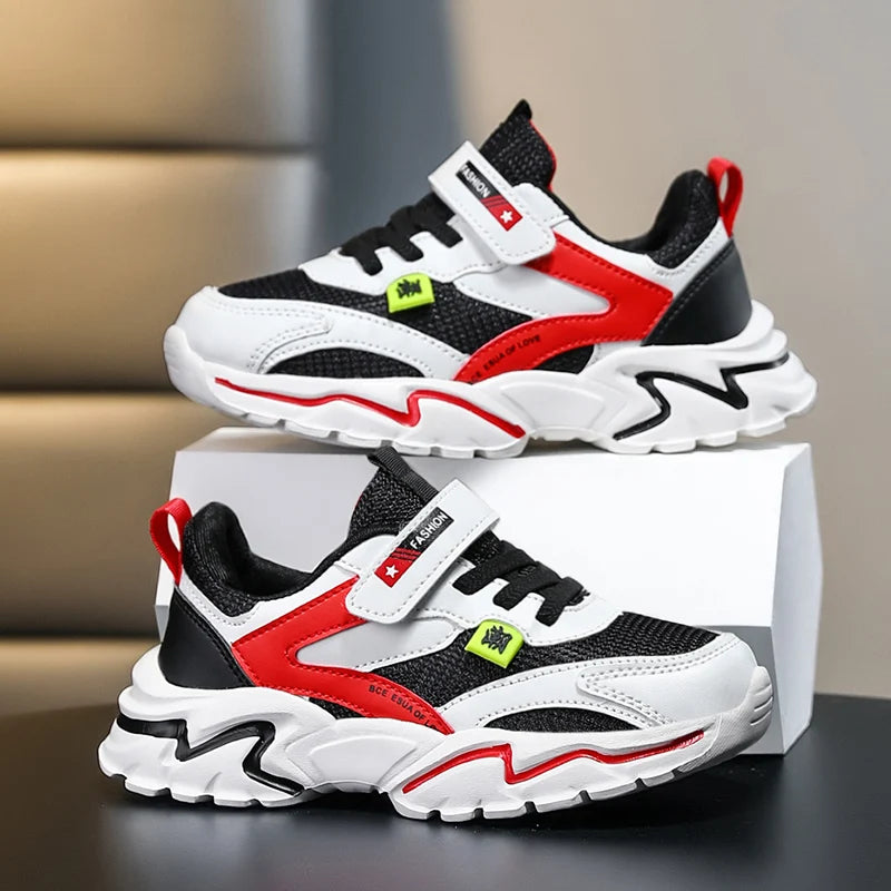 Boys Summer Mesh Sneakers Breathable Running Sports Shoes Kids