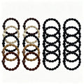 20PCS/Set Basic Bean Elastic Hair Bands For Women Girls High Ponytail Hair Tie Scrunchie Rubber Band Hair Ring Hair Accessories