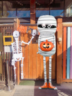1pc Halloween Mummy balloon, Mummy Pumpkin ForHalloween Decorations, Trick or Treat Party Decoration Supplies, Party Decorations