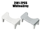 New Bathroom Squatty Potty Toilet Stool for Children Pregnant Woman Seat Elderly Toilet Foot Stand Stool Bathroom Accessories