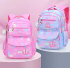 Children Girl Backpack Waterproof Pink School Bag for Kids Comfort