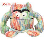 Emothional Monster Plush Toys Big Mouth Demon Stuffed Anime Plushie Colorful Dolls for Birthday Halloween Party Gifts