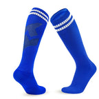 Loogdeel Soccer Socks Stretchy Compression Knee High Tube Socks Men Women Teens Kid Breathable Football Athletic Sports Socks