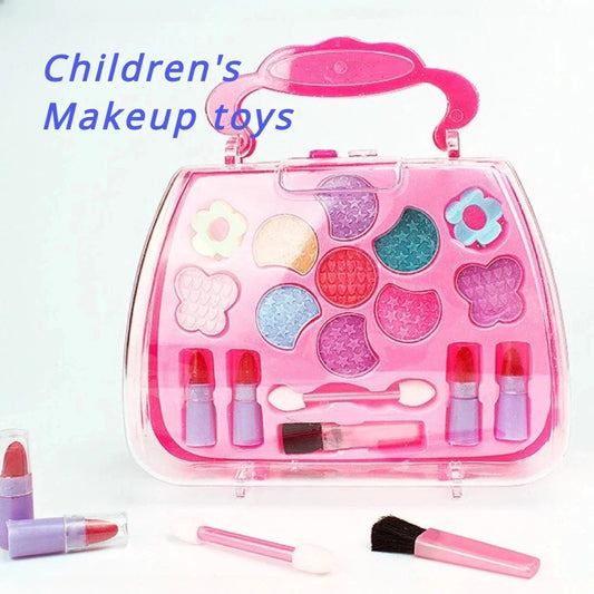 Girls Makeup Box Play House Toy – Princess Cosmetics Handbag Set