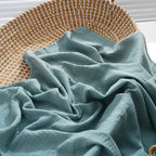 Kangobaby #My Soft Life# 100% Cotton Baby Muslin Blanket Infant Bath Towel Size 80x80cm