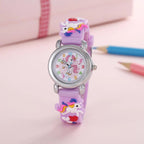 Colorful Cartoon Unicorn Watch for Kids – Quartz Student Watch