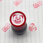 New Prank Trick Engraved Funny Seal Stamp Self-Inking Printing Kids Stamp Creative Novetly Face Memes Seal Clear Stamps