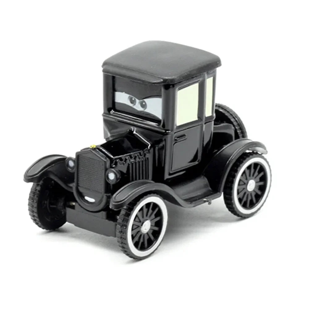 #NEW Children Car Pixar Cars 2 3 Lightning McQueen Fillmore Frank 1：55 Metal Model Racing Car Toy Children's Birthday Gift