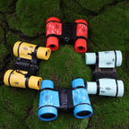 4x30 Binoculars Plastic Children Colorful Lightweight for Kids Contemporary Styling Compact Eyepiece Optical