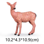 NEW Wild Animal Zoo Tiger Kangaroo Elephant Snake Bear Deer Koala Squirrel Model Figurine Collecta Toy Figures Gift for Children