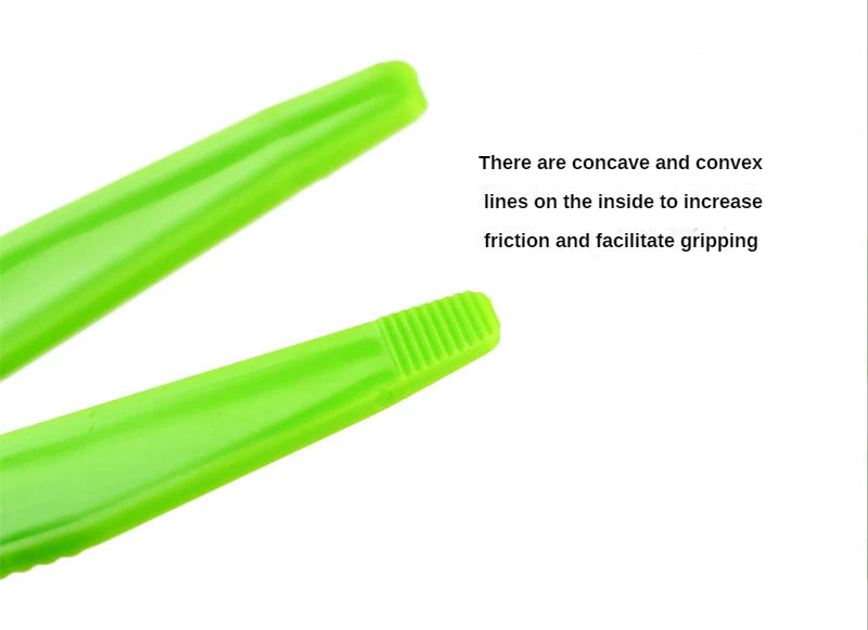 4pcs High Quality Durable Plastic Clip Tweezers Fine Motor for Kids Toddler Learning Toys for Kids Plant Insect Study Tools Set