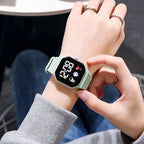 Kids Football LED Digital Sports Watch – Silicone Wristwatch