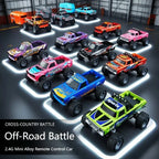 New RC Car MINI Alloy 1/64 Remote Control Car Convenient to Carry 60 Minutes of Work Time Children's Gifts Electronic Toys