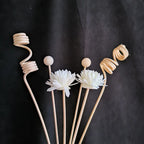 DIY Artificial Flower Rattan Reed Diffuser Refill Sticks 6pcs/8pcs/9pcs Essential Oil Home Fragrance Aroma Diffuse Clu