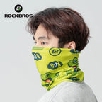 ROCKBROS Cycling Face Mask Sun Protection Hooded Scarfs Summter Breathable Bike Headband Motorcycle MTB Road Bicycle Headscarf