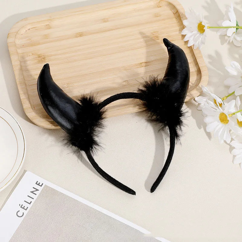Halloween headbands, Devil bat spider headbands, Party hairpins, Dance decorative props, Role-playing headbands